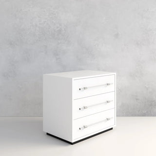 Acrylic Handle Nightstand