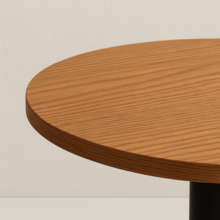 Roma Ribbed Square Coffee Table