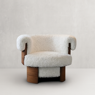 Sheep Cloud Swivel Chair