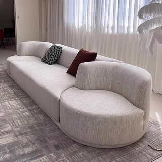 Bianco Curve Sofa