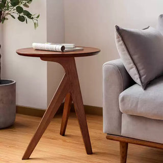 Y-Frame Wood Side Table