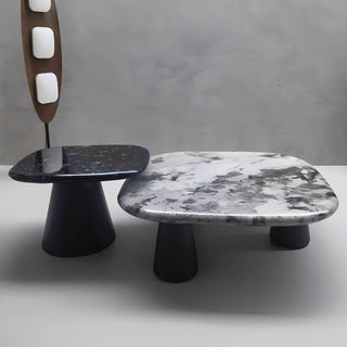 Napoli Marble Irregular Coffee Table set