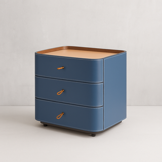 Vicenza Leather Nightstand